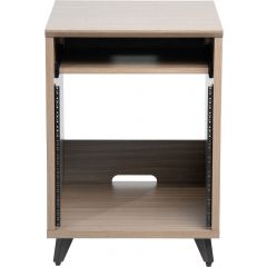 Gator Frameworks Meuble rack studio 10U Elite bois gris - Vue 1